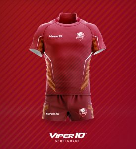 Viper 10 Rugby 7s & Tour Kit - Crimson Viking